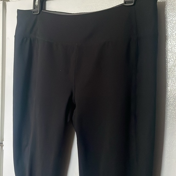 Tangerine Large Black/Silver Activewear Leggings‎ - Picture 2 of 9